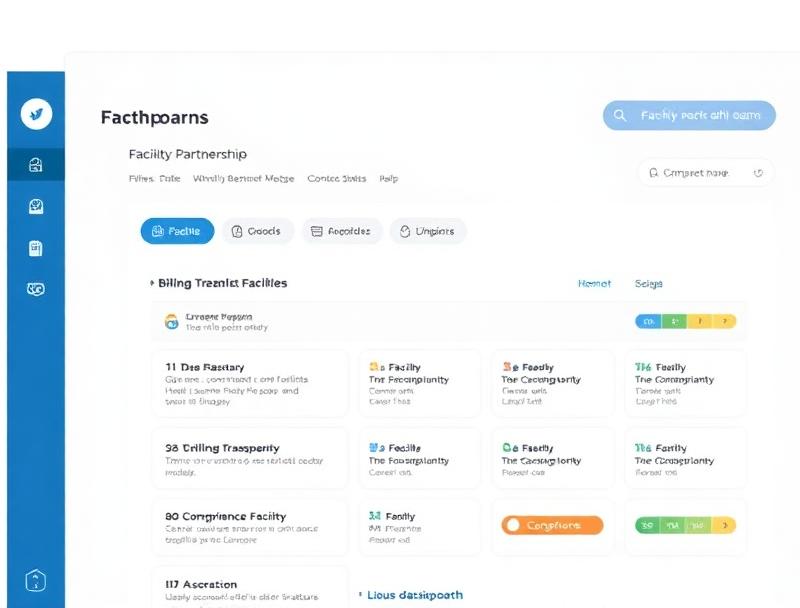 Strengthen Facility Relationships dashboard preview